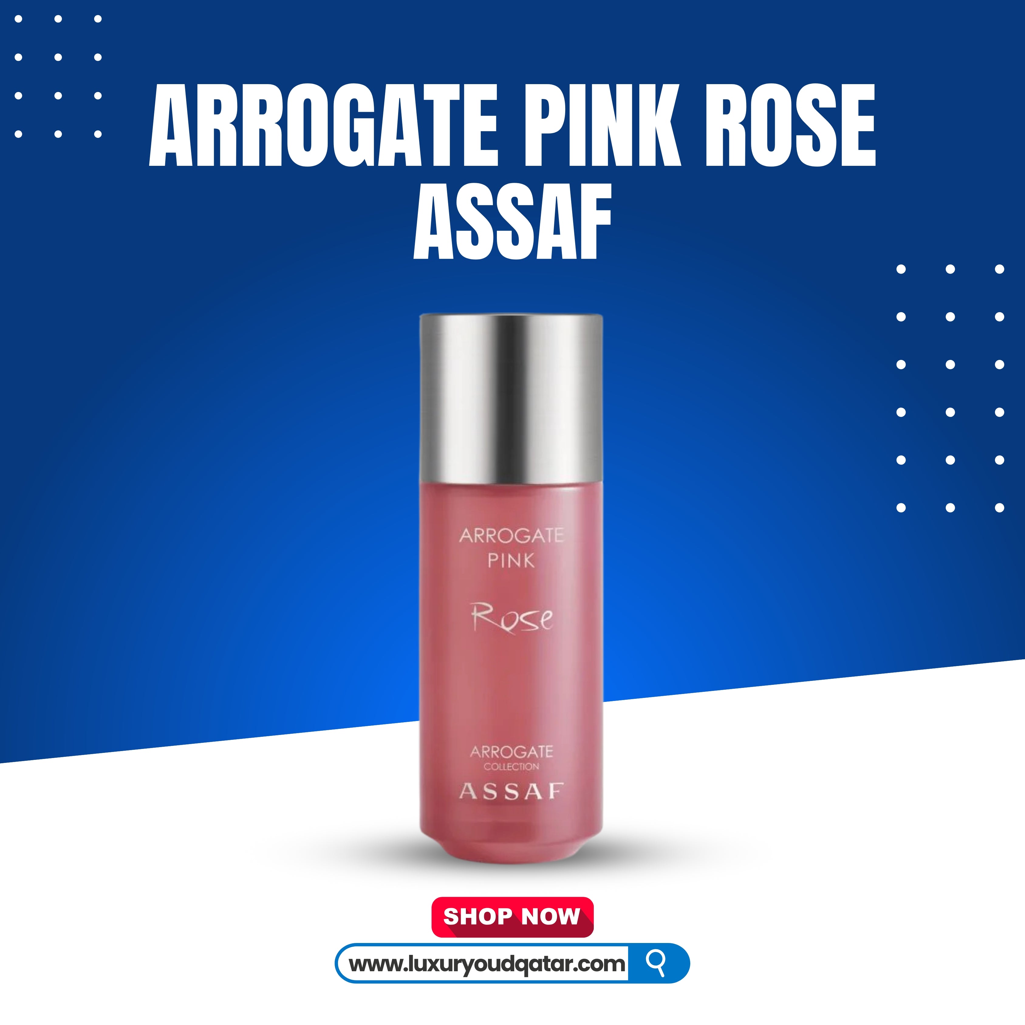 ARROGATE PINK ROSE ASSAF 150ml – Luxury Oud Qatar