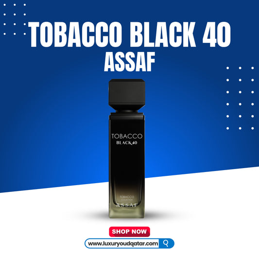TOBACCO BLACK 40 ASSAF 100ml