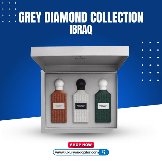 GREY DIAMOND COLLECTION 3x75ml IBRAQ