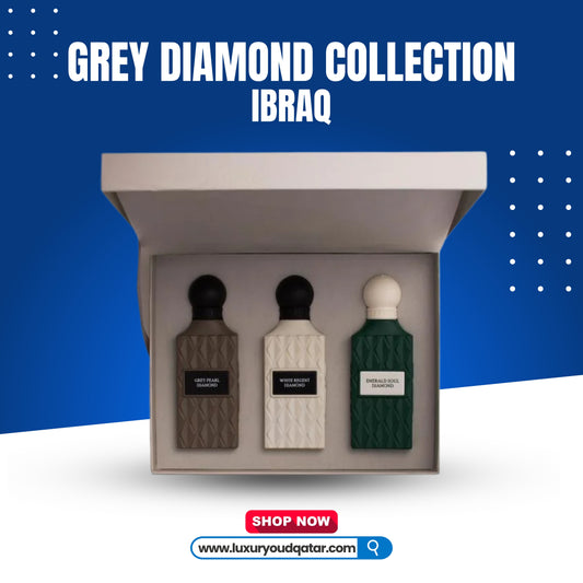 GREY DIAMOND COLLECTION 3x75ml IBRAQ